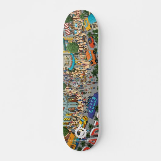 無線ドライブ病人: ペダルの店ver. スケートボード (正面)