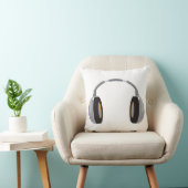 無線ヘッドホーン クッション (椅子)