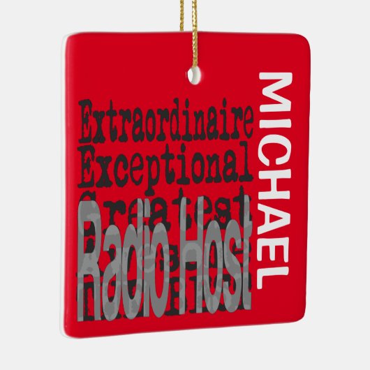 無線ホスト異常カスタム セラミックオーナメント (右)