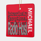 無線ホスト異常カスタム セラミックオーナメント (左)