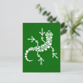 無線ヤモリ ポストカード (スタンド正面)