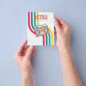 無線レトロ チラシ (手)