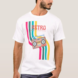 無線レトロ Tシャツ