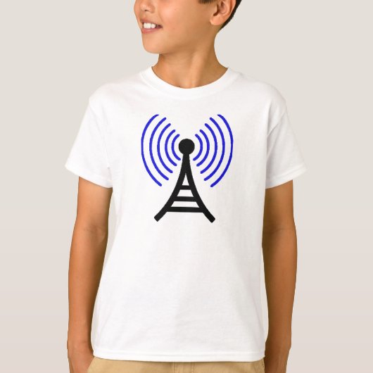 無線信号 Tシャツ (正面)