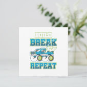 無線制御車整備士RCドライバーのビルドBr 招待状 (スタンド正面)