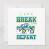 無線制御車整備士RCドライバーのビルドBr 招待状 (正面)