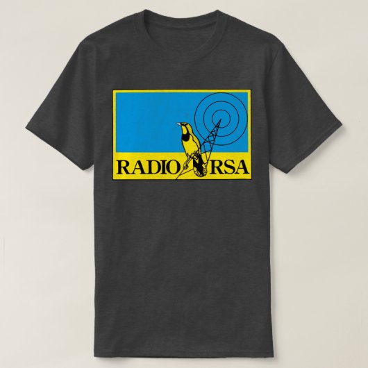無線RSA Defunct 1980s無線局 Tシャツ (デザイン正面)