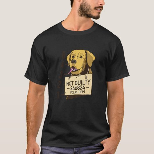 無罪放免の刑務所 Tシャツ (正面)