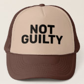 無罪 キャップ (正面)