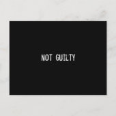 無罪 ポストカード (正面)
