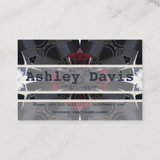 無職の名刺 名刺 (裏面)