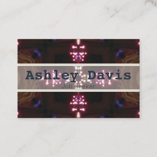 無職の名刺 名刺 (正面)