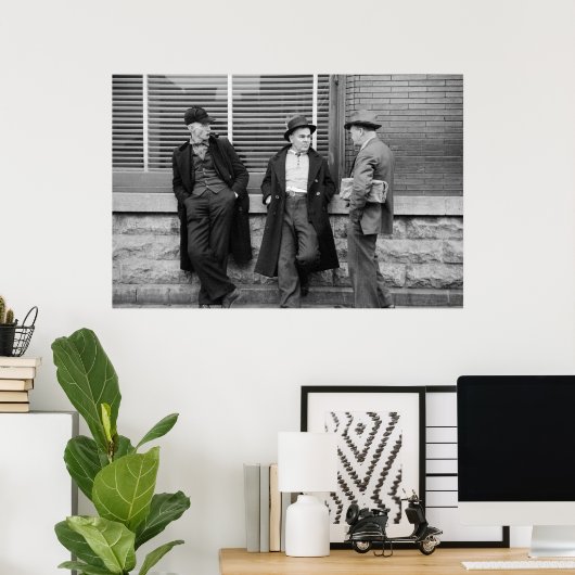 無職の鉱夫 ポスター (ホームオフィス)