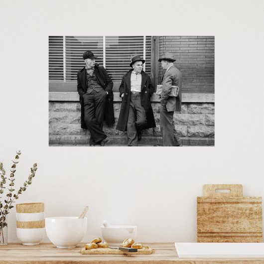 無職の鉱夫 ポスター (キッチン)