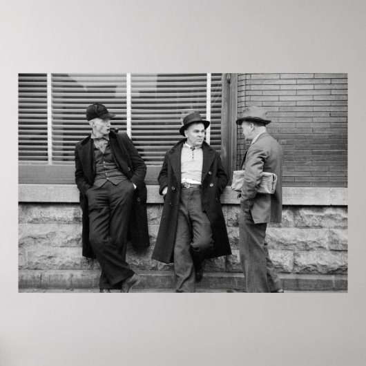 無職の鉱夫 ポスター (正面)