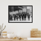 無職パレードNYC 1909 ポスター (キッチン)