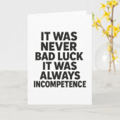 無能 カード (黄色い花)