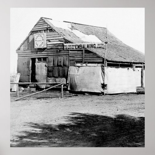 無臭または感染： 1865 ポスター (正面)