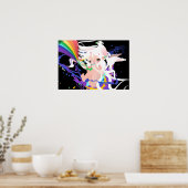 無色威厳のある ポスター (キッチン)