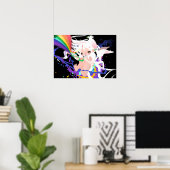 無色威厳のある ポスター (ホームオフィス)