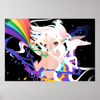 無色威厳のある ポスター