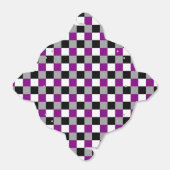 無色彩色のパタ市松模様にーン フェイバーボックス (折り畳みなし)