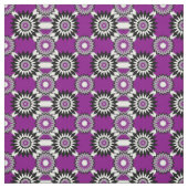 無色性プライドの色/紫ミラーパターン ファブリック (見本)