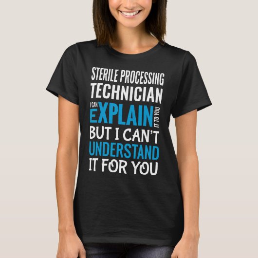無菌加おもしろい工技術者への贈り物 Tシャツ (正面)