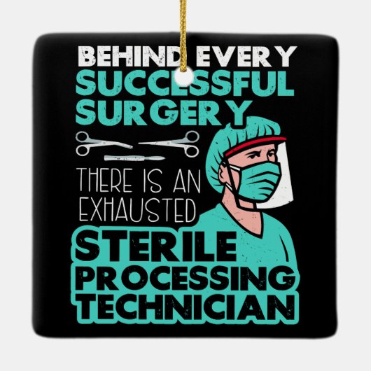 無菌加工技術者の技術評価 セラミックオーナメント (裏面)