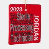 無菌加工技術者 セラミックオーナメント (右)