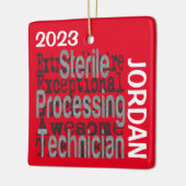 無菌加工技術者 セラミックオーナメント (左)