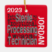 無菌加工技術者 セラミックオーナメント (正面)