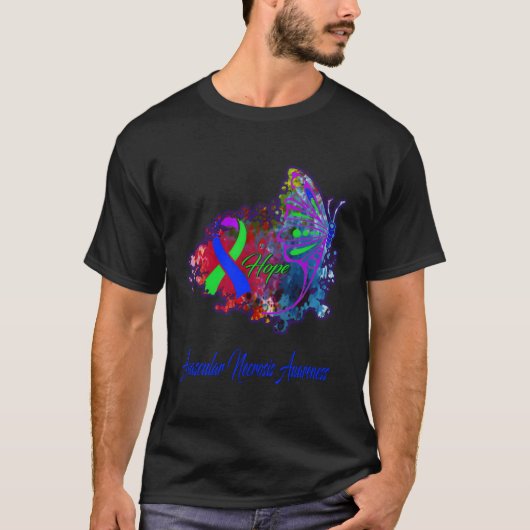 無血管壊死認識度 Tシャツ (正面)