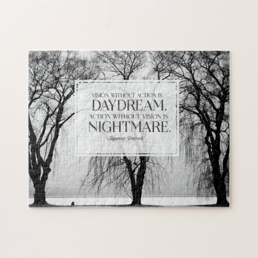 無行動の視覚 ジグソーパズル (横)