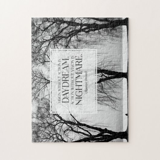 無行動の視覚 ジグソーパズル (縦)