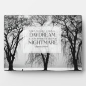 無行動の視覚 フォトプラーク (正面)