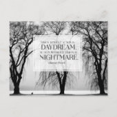 無行動の視覚 ポストカード (正面)