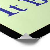 無行動は暴政を買う ポスター (角)