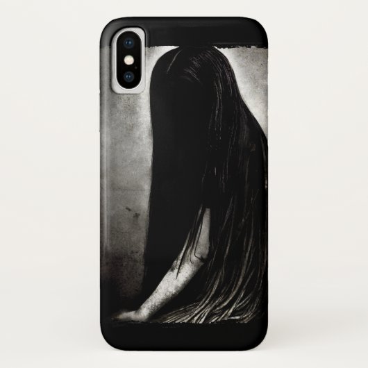無表情な視線 Case-Mate iPhoneケース (裏面)