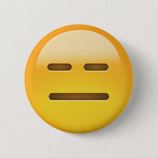 無表情な顔Emoji 缶バッジ