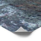 無視された古い壁 ポスター (角)