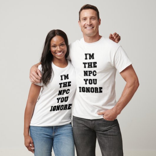 無視されるNPCです Tシャツ (ユニセックス)