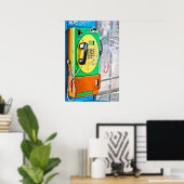 無視して後離れろの写真のプリント ポスター (ホームオフィス)