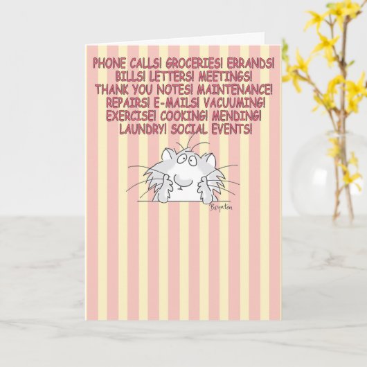 無視すべきこと カード (黄色い花)