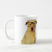 無言であなたの文法を訂正すること コーヒーマグカップ (左)