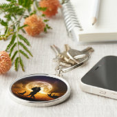 無言の人魚Keychain キーホルダー (側面)