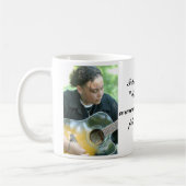 "無言の"コップ! コーヒーマグカップ (左)