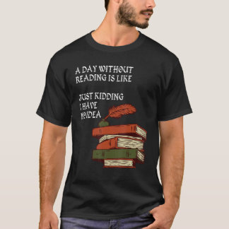 無読日…冗談じゃない Tシャツ