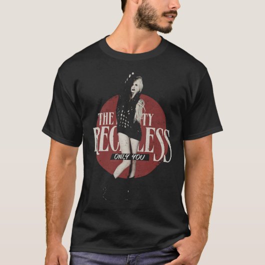 無謀な行動を取る Tシャツ (正面)