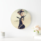 無謀な ラージ壁時計 (ホーム)